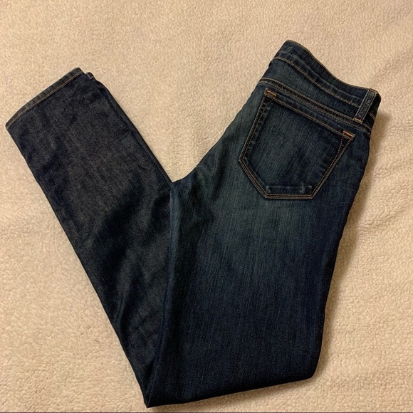 J Brand Dark Wash Mid Rise Skinny Leg Jeans - Picture 1 of 12